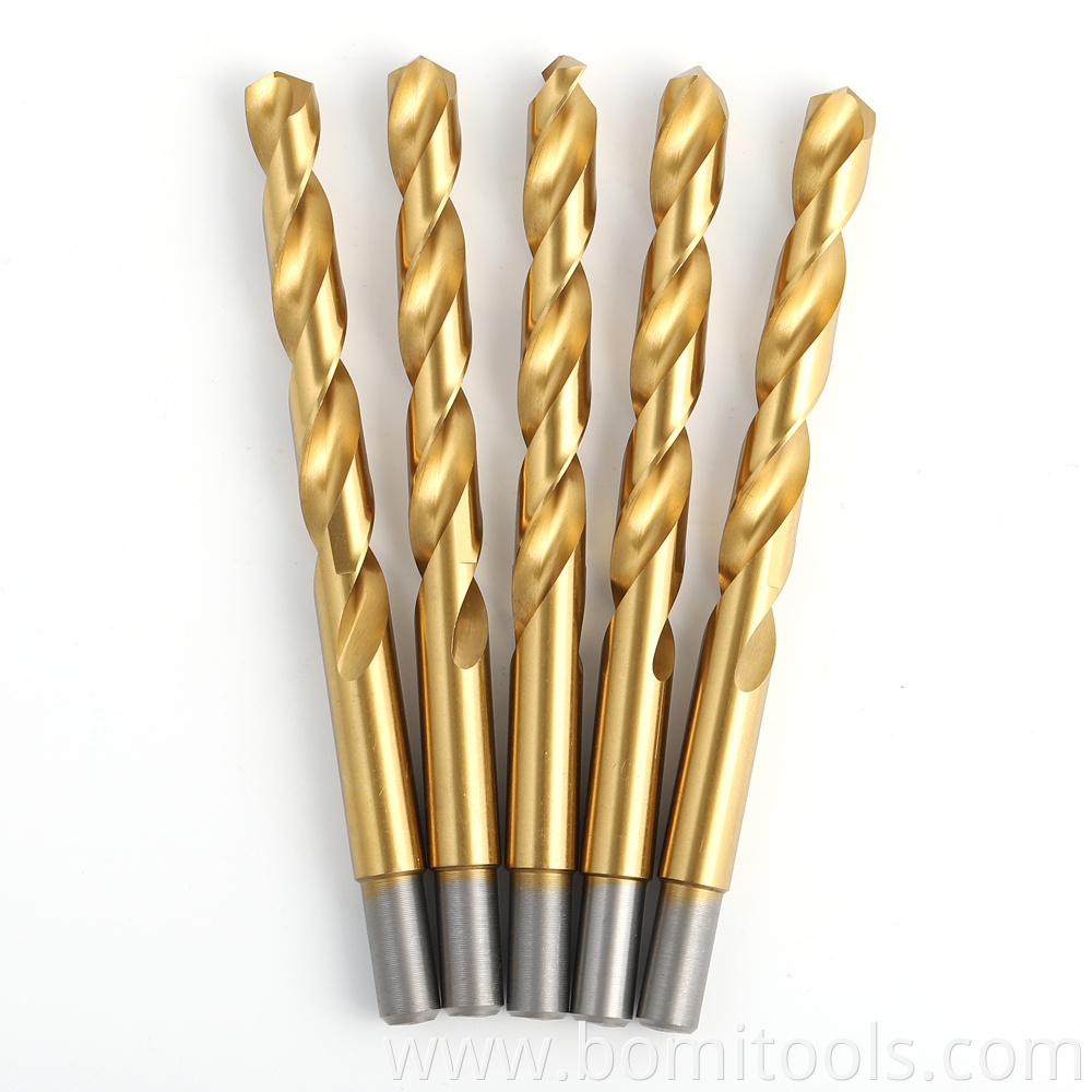  Hss Titanium Coated Reduced Shank7